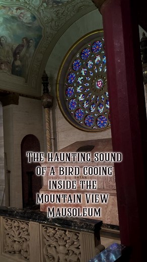 Mourning Dove Sound in Mountain View Mausoleum