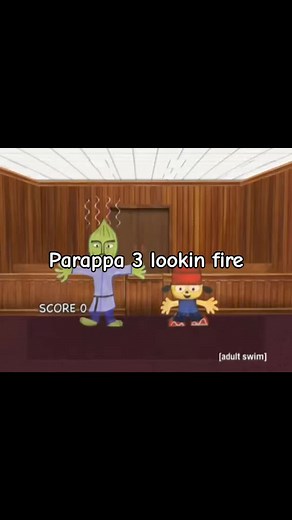 Parappa the Rapper in Robot Chicken Sketches