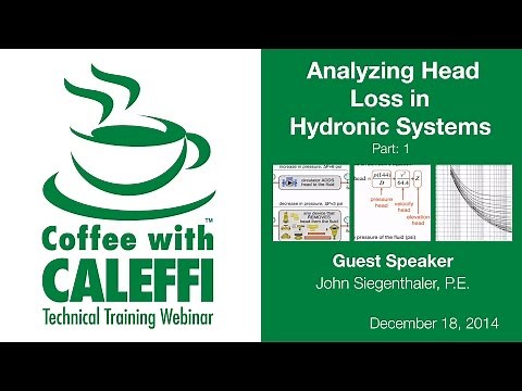 Analyzing Head Loss in Hydronic Systems (Part 1)