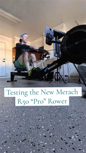 Olympian Tests the #MerachR50Pro Rowing Machine