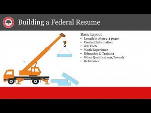 Creating a Federal Resume