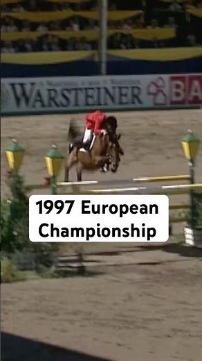 1997 European Championship- Ludger Beerbaum & Ratina Z #FEIJumpingEC
