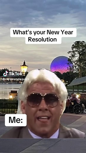 #newyearsresolution #newyears #funnymemes #rickflair