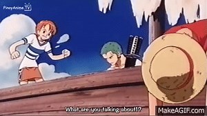 One Piece OVA 1 : Defeat the Pirate Ganzack - 1998 on Make a GIF