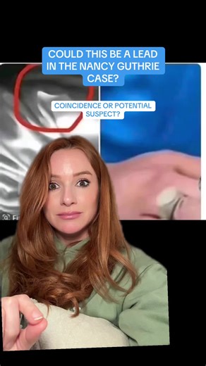 A very similar ring on the right hand and showing up back at the scene 🤔 not sayin it’s him for sure but definitely speculating on this one! Worth checking out! . #nancyguthrie #savannahguthrie #fyp #update #greenscreenvideo