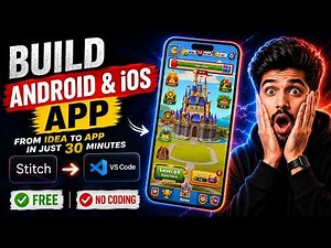 Build a Fully Functional Android & iOS App with AI in 30 Minutes (0 Cost & 0 Coding)