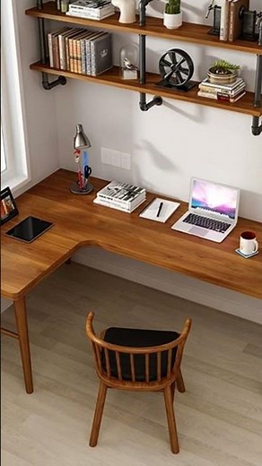 corner study table new designs with measurements #colors #home #interior #study
