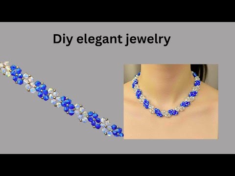 Diy crystal beads bracelet. Handmade crystal beads bracelet.