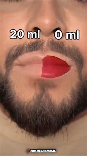 Oml 🆚 20ml💄💯 #shortvideo100#lipcombo #lipstick#lipsticktutorial #lipstickhacks#ytshorts#hack