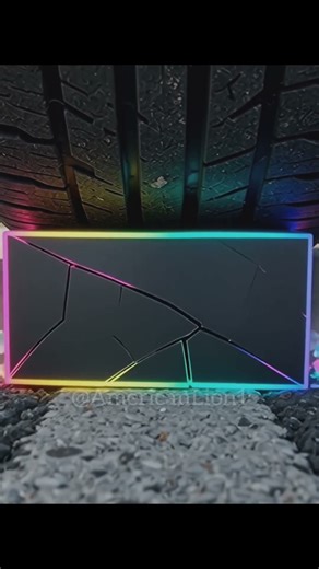 Monolith Core Gets Obliterated Under a Real Car Tire in Ultra Slow Motion