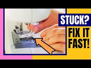 DON'T Pay for a Repair! How to Fix A Stuck Sewing Machine Yourself