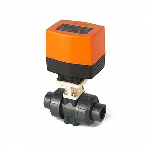 [Hot Item] Winvall Electric 2-Way PVC Plastic Electric Ball Valve Two Way 1 Inch Actuated Control Motorized UPVC Valve