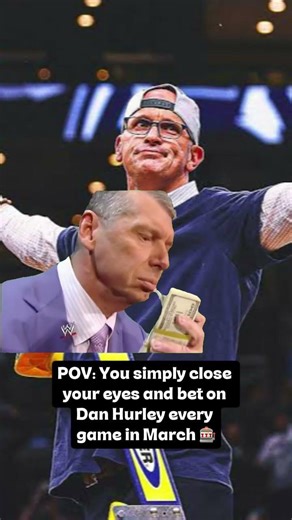 Dudes actually a money printing machine every year in the tournament 🤑😅 #danhurley #uconn