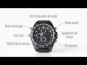 Montre Caméra Cachée (900685) - Addison Électronique