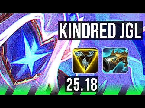 KINDRED vs GRAVES (JGL) | KR Challenger | 25.18