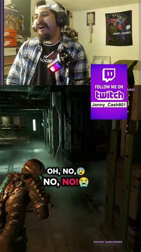 Ambushed... NOT cool🙅🏻‍♂️ #horrorstreamer #twitch #twitchstreamer #deadspace #gaming #horror #reels