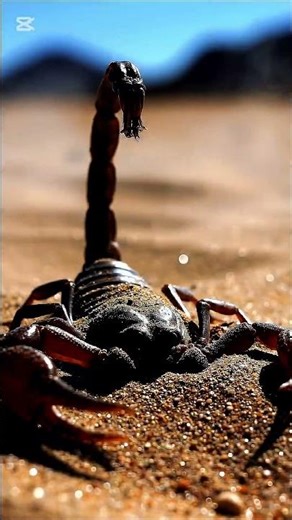 The Deadliest Scorpion in the Desert 🦂