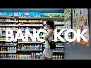 First time in BANGKOK 🇹🇭🛺 — 5 days eating GOOOD Thai food, exploring markets, malls and temples