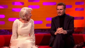 Liam Neeson tells Dame Helen Mirren how he fell in love with her