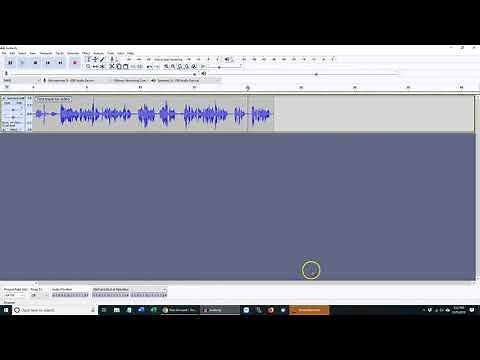 Punch and Roll in Audacity