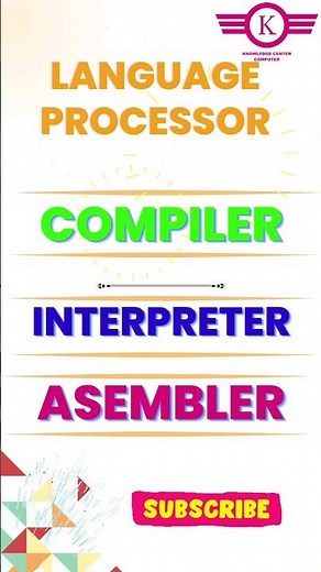 Language Processor #compiler #Interpreter #Assembler