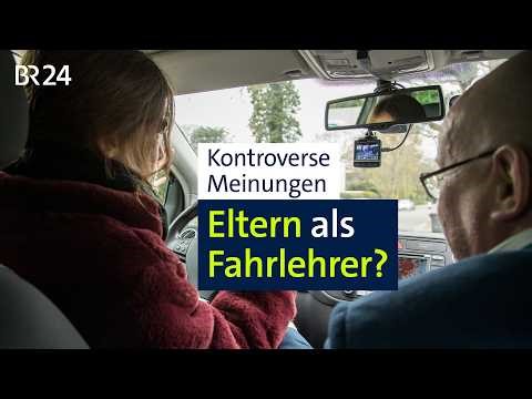 Führerschein-Reform: Sollen Eltern künftig Übungsstunden geben dürfen? | Abendschau | BR24
