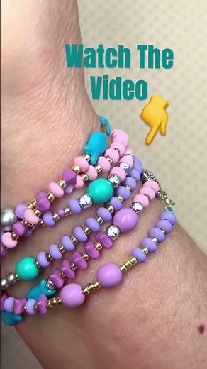 DIY WRAP BRACELET #handmadejewelry #jewelrymaking
