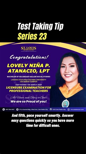 Mastering the right test-taking strategies can dramatically improve your exam performance. These techniques help you break down questions, eliminate wrong answers, and manage your time more effectively. Many test-takers fail not because they lack knowledge, but because they lack strategies. By practicing these methods consistently, you increase your accuracy and confidence. Apply these tips in your next mock exam and monitor how your scores improve. #TestTakingTips #ExamStrategies #StudySmart #B