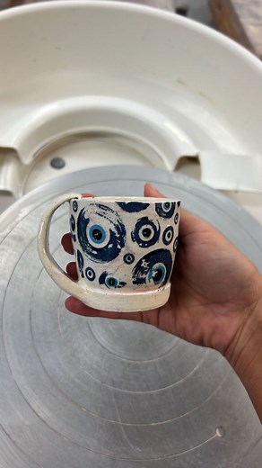 Renee Monaco on Instagram: "Only took 2 years! #potterywheel #pottery"