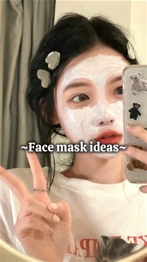 Homemade face mask Idea🍯#diyfacemask #facemask #skincare #trending #youtubeshorts #shorts