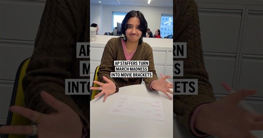 AP staffers turn March Madness into movie brackets