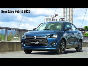 All-New Suzuki Dzire Hybrid (2026).This is not just an everyday sedan