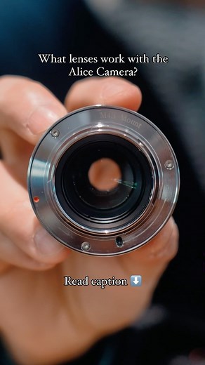 What lenses work with the Alice Camera? This is a question we always get asked and the simple answer is any MFT lens. We created the Alice Camera with the intention of having interchangeable lenses in order for a diverse range of content to be taken. Our camera can be used to vlog, make short videos, travel photography, street style content. As long as you are using a micro four third lens such as TT Artisan, Olympus, Panasonic and many more. They can all be attached to our camera. Comment below