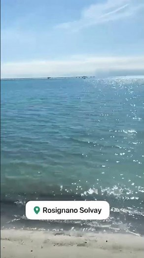 Meravigliosa spiaggia di sabbia bianca ai Caraibi o carbonato di sodio a Rosignano Solvay?