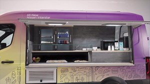 Nissan Interstar Food Truck Interior Design