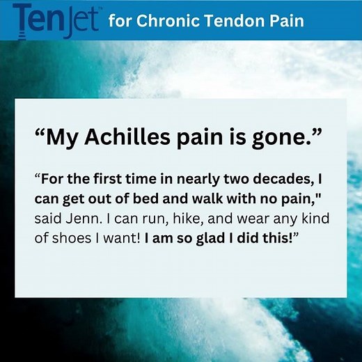 TenJet - Achilles Tendon Pain Case Experience and Patient Testimonial