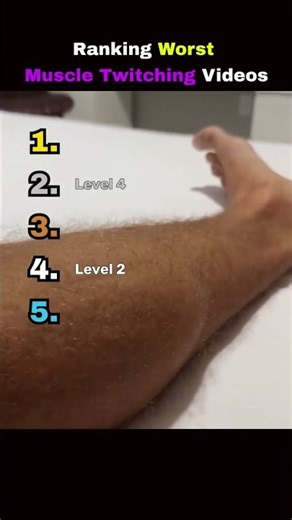Ranking worst muscle twitching videos💪🏻