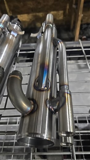 These bypasses are 🔥 It never gets old looking at our welder Doug's handy work! He throws down the best welds in the industry and we have something new we're working on to take them to the next level. We are crazy busy and he has hundreds of bypasses to weld up in cue!! Time for more staff and new technology! 2026 is off to an insane start and it's not even here!!! Let's go!!!!! #positivitywins #nevergiveup #hardworkpaysoff💪 #nextlevel | Carbon Shock Technologies