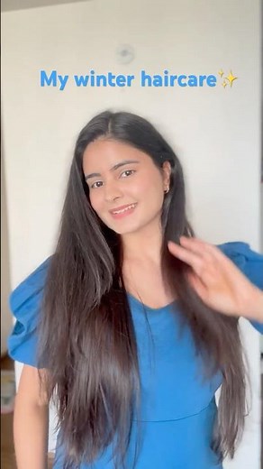 A little winter care goes a long way🥰 #haircare