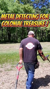 Metal detecting for Colonial Treasure from the 1700’s #treasurehunting #relichunting XP Metal Detectors #findinghistory | Southern Relic Adventures
