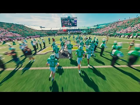Marshall Football Entrance | FPV Drone