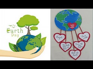 Earth Day craft for kids/World Environment Day craft/Earth day activity project #earthday #saveearth