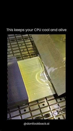 AI | Technology | Innovation | Inventions | This CPU cooler represents precision engineering at its finest. The fins aren’t separate pieces attached to a base—they’re carved from a... | Instagram