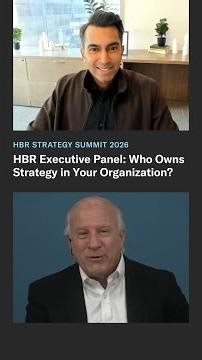 HBR Strategy Summit 2026: Who Owns Strategy in Your Organization?