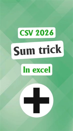 Still doing manual sum csv here we got you better option in excel #xlsheetai #excel #csv #sum