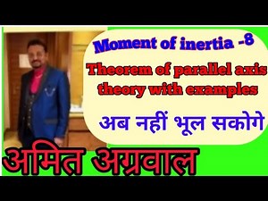 Moment Of Inertia | Theorem of Parallel Axis | theory with examples