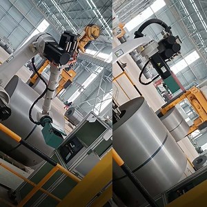 [Hot Item] Automatic Labelling Sticker Machine for Steel Industrial Packaging