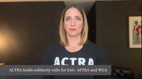 ACTRA to show support for striking film actors and writers
