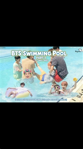 BTS SWIMMING POOL FUNNY | PART 3 | #bts #pool #swimming #shorts #trendingshorts