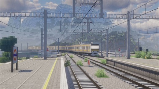 全长近30000格的超长线路系统！青云快速线 山海线云海线直通 栖凰-云海 2倍速前方展望pov